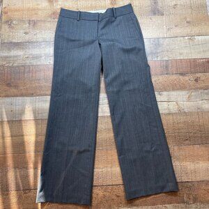 Ann Taylor Gray Wool Lined Trousers size 6P